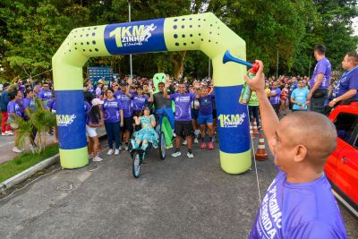 galeria: 3º Treinão de corrida alusivo agosto lilás no bosque Marajoara