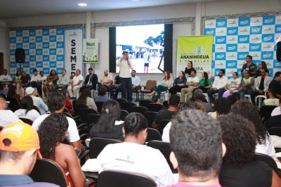 galeria: Conferência Municipal de Meio Ambiente no auditório da SEMED