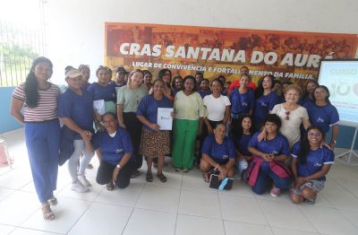 galeria: Inicio do curso de Biojoias no CRAS Santana do Aurá