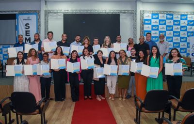 notícia: SEMED realiza cerimônia de posse dos novos conselheiros municipais de educação