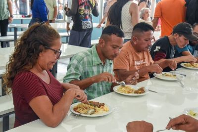 notícia: Restaurante Popular de Ananindeua garante segurança alimentar de quem mais precisa