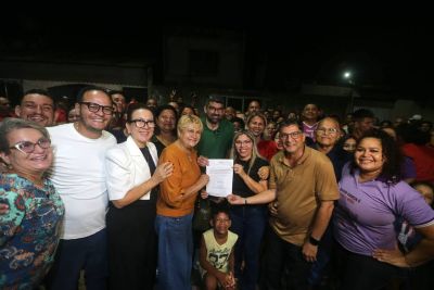 notícia: Prefeitura de Ananindeua assina ordem de serviço para obras no bairro do PAAR