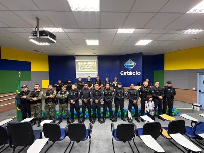notícia: Polícia Municipal de Ananindeua celebra dois anos da terceira turma com homenagens e reconhecimento