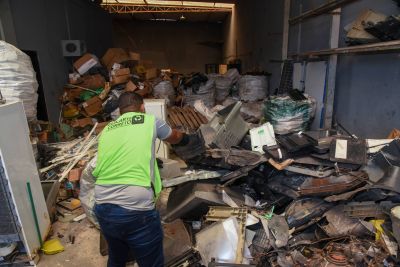 notícia: Parceria entre a Secretaria Municipal de Serviços Urbanos (SEURB) e Instituto Descarte Correto rende positivamente