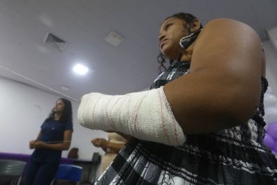 notícia: Café da Manhã com 'Roda de Conversa' marca acolhimento das assistidas no Programa “Protege Mulher”