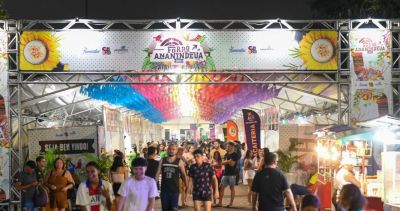 notícia: Cultura e sabor marcam a abertura do Forró Ananindeua 2025