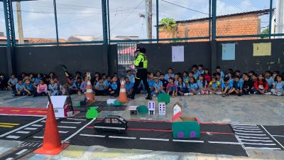 notícia: SEMUTRAN inicia ações da semana nacional do trânsito em Ananindeua 