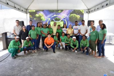 notícia: Parceria entre a Ambipar, SEURB, SEMC+, e COOTPA é concretizada