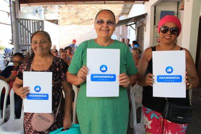 notícia: Programa Ananindeua Legal regulariza mais de 500 famílias na Comunidade São Francisco