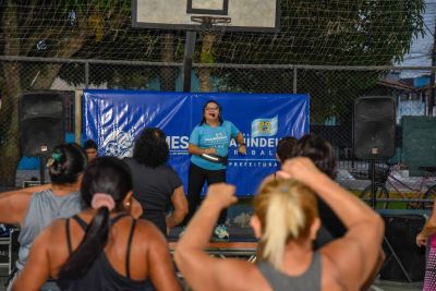 notícia: Projeto Cidade Saúde movimenta o bairro Distrito Industrial com esporte e bem-estar