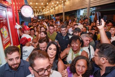 notícia: Novo complexo gastronômico do 8 é inaugurado com 101 permissionários e mais de 100 famílias beneficiadas