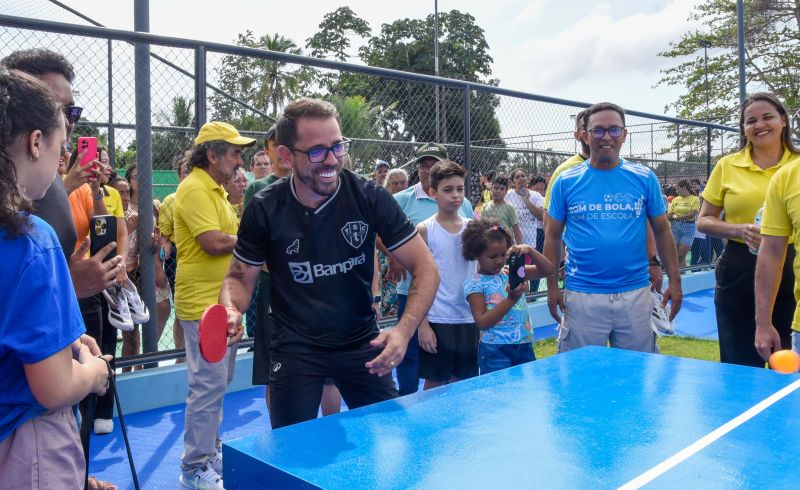 Inauguração o Parque Zona Sul no conjunto Júlia Sefer