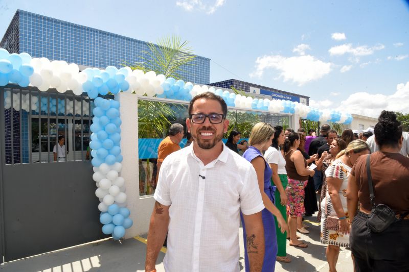 Inauguração da Clínica Saúde da Família na comunidade Pedreirinha