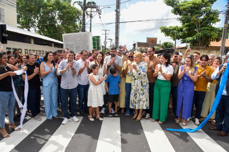 Inauguração da Pavimentação Asfáltica da Av José Marcelino