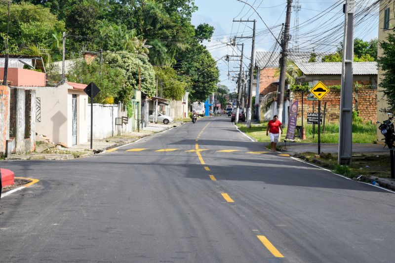 Inauguração da Pavimentação Asfáltica da Av José Marcelino