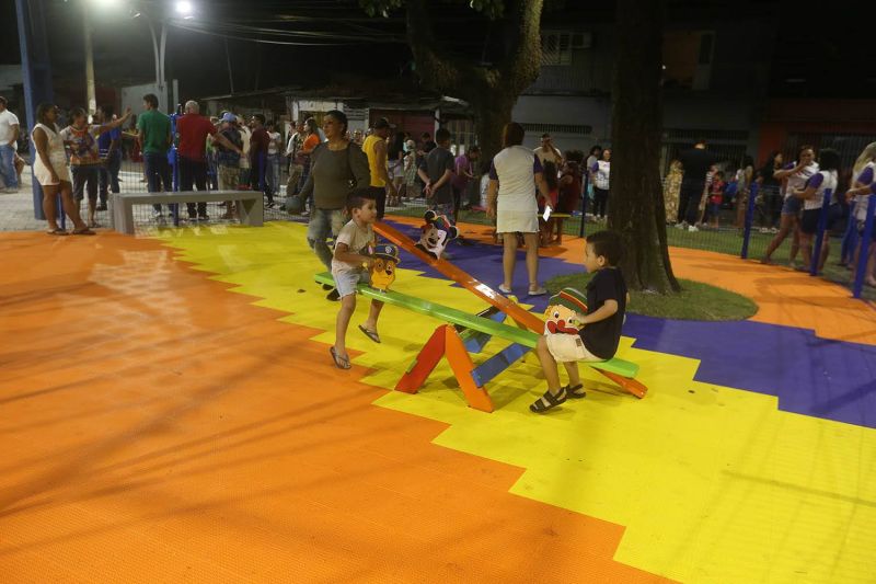 Inauguração da Praça do Lápis Tv WE 38 com Arterial 18 na Cidade Nova V