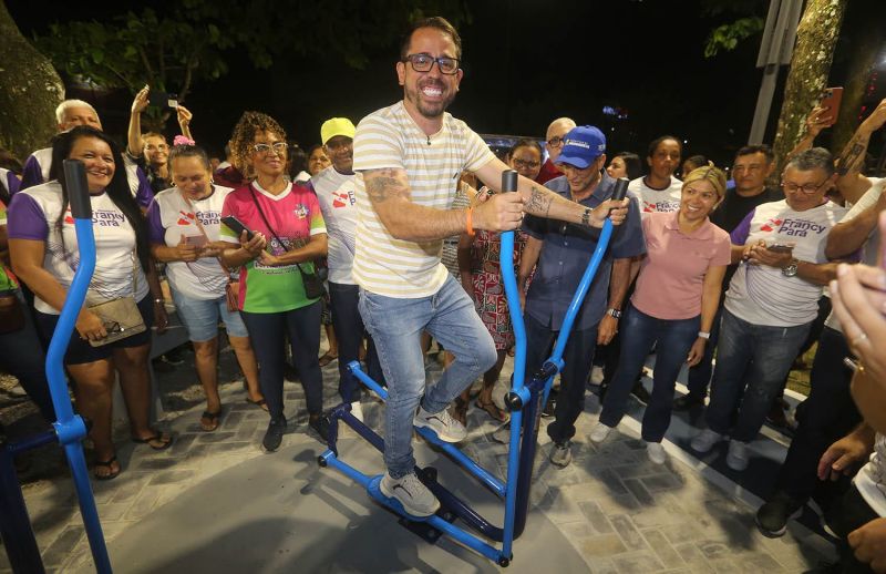 Inauguração da Praça do Lápis Tv WE 38 com Arterial 18 na Cidade Nova V