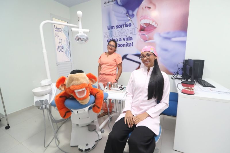 Inauguração da Clínica Saúde da Família Floresta Park na rua dos Ipês