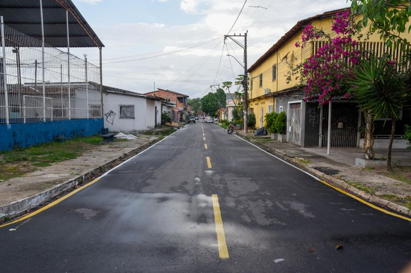 Inauguração Asfáltica no conjunto Saint Cleir Passarinho no bairro 40 Horas