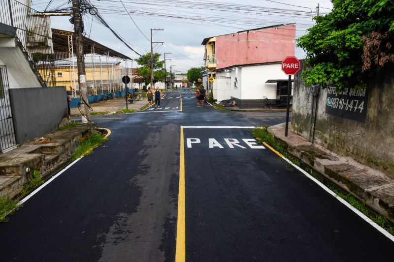 Inauguração Asfáltica no conjunto Saint Cleir Passarinho no bairro 40 Horas