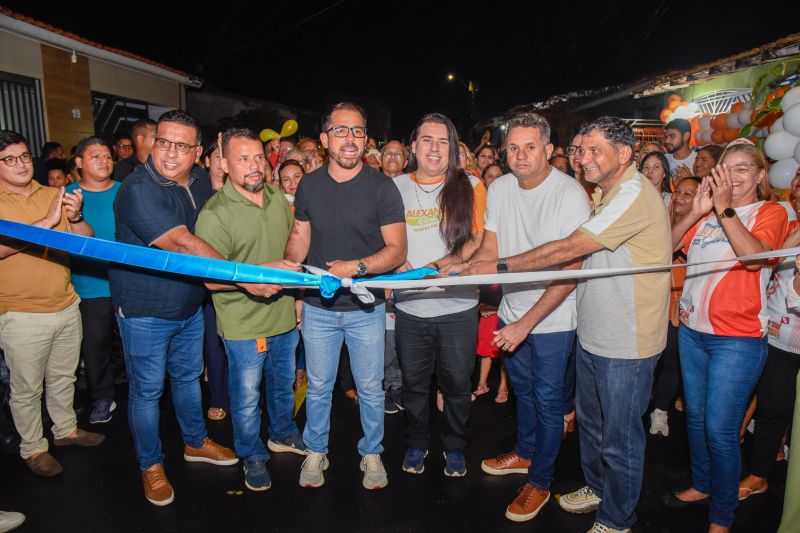 Inauguração Asfáltica no conjunto Saint Cleir Passarinho no bairro 40 Horas