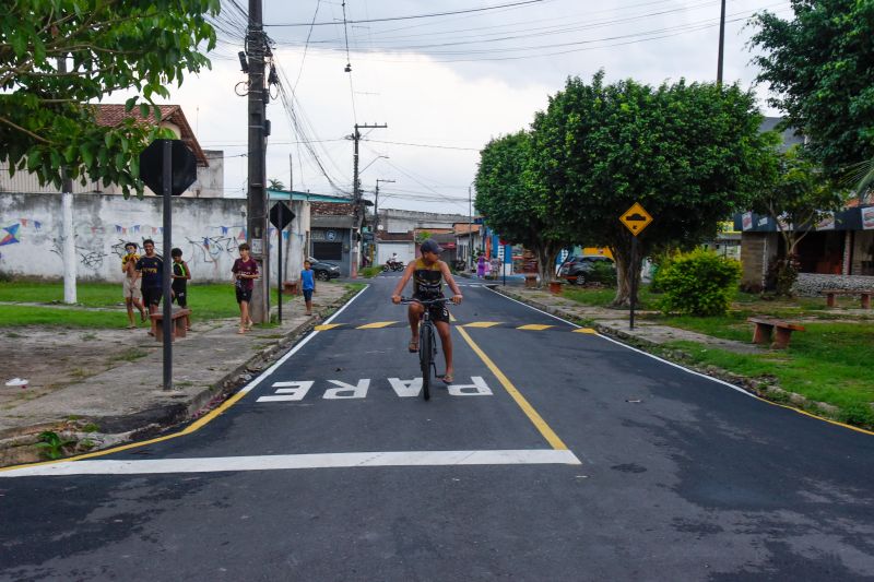 Inauguração Asfáltica no conjunto Saint Cleir Passarinho no bairro 40 Horas