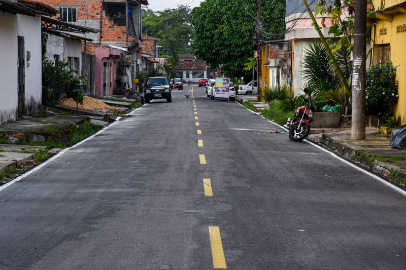 Inauguração Asfáltica no conjunto Saint Cleir Passarinho no bairro 40 Horas