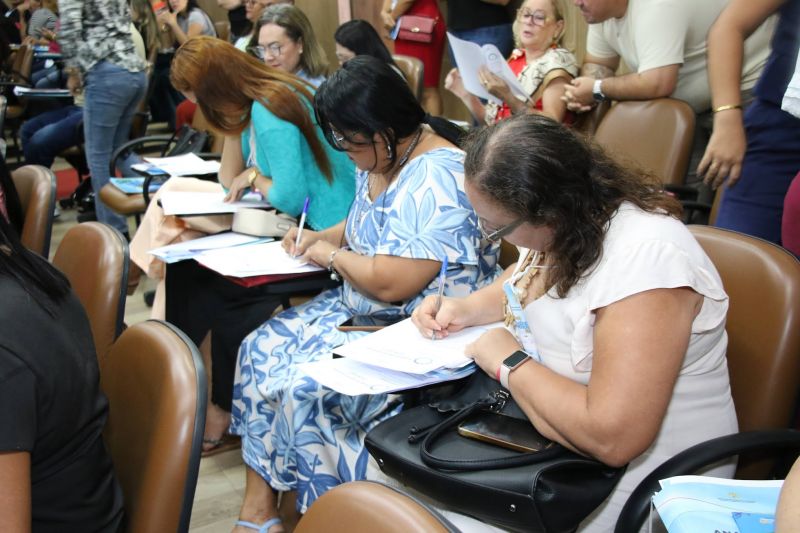 Certificação de Gestores da Educação no auditório da SEMED