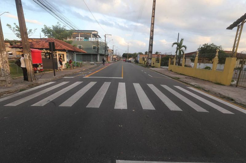 Inauguração asfáltica da Av Solimões no PAAR