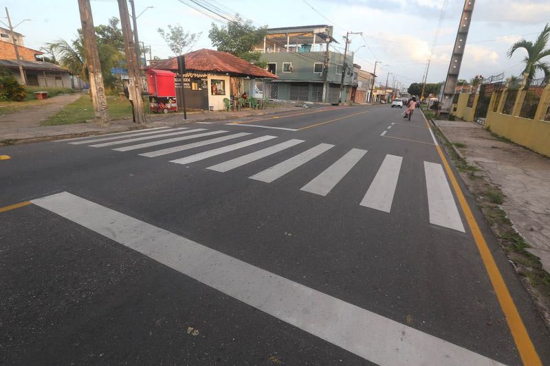 Inauguração asfáltica da Av Solimões no PAAR