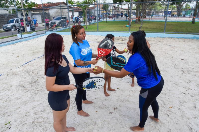 Projeto esporte nas férias no parque Zona Sul