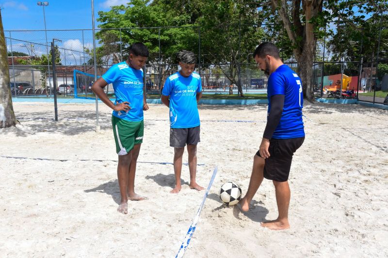 Projeto esporte nas férias no parque Zona Sul