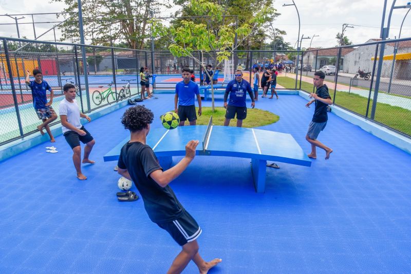 Projeto esporte nas férias no parque Zona Sul