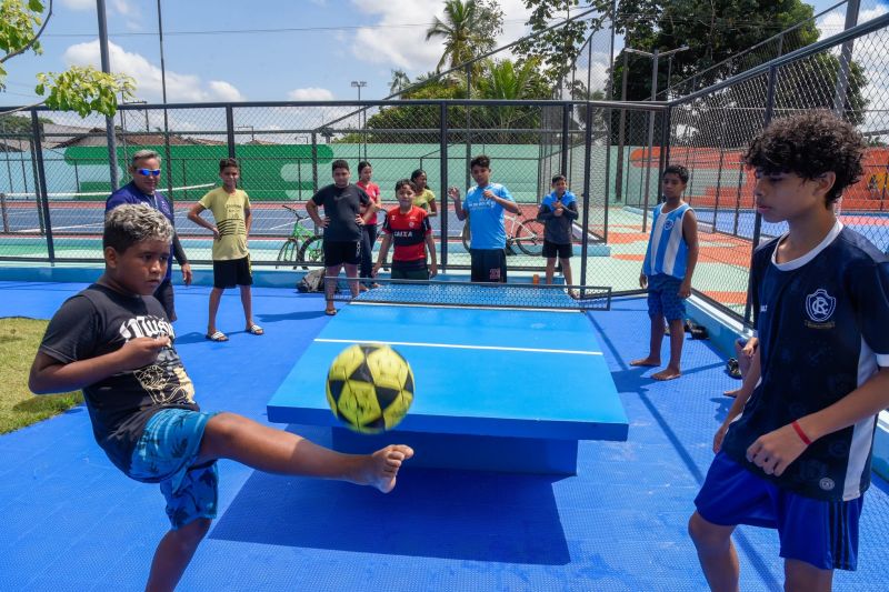 Projeto esporte nas férias no parque Zona Sul