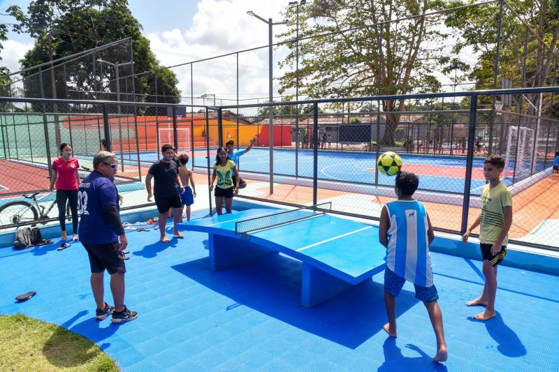 Projeto esporte nas férias no parque Zona Sul