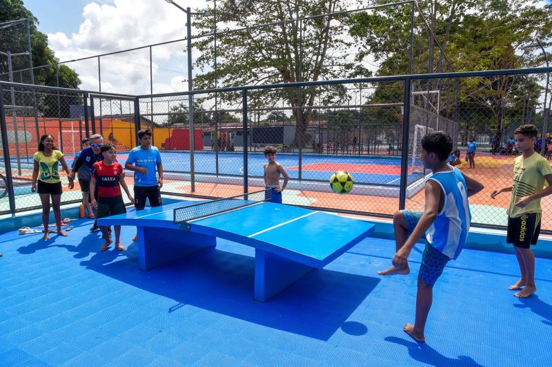 Projeto esporte nas férias no parque Zona Sul