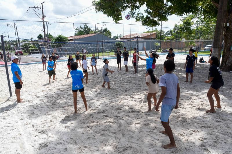 Projeto esporte nas férias no parque Zona Sul