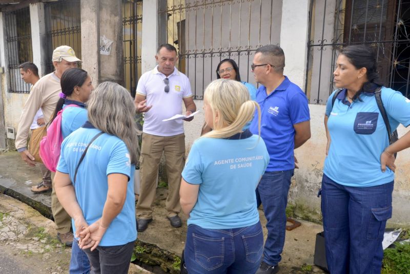Grande ação vigilância em saúde com parceria FUNASA