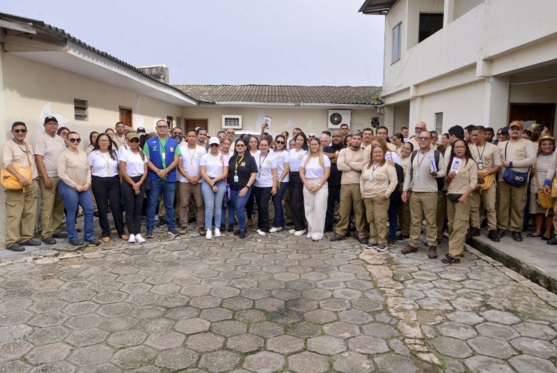 Grande ação vigilância em saúde com parceria FUNASA