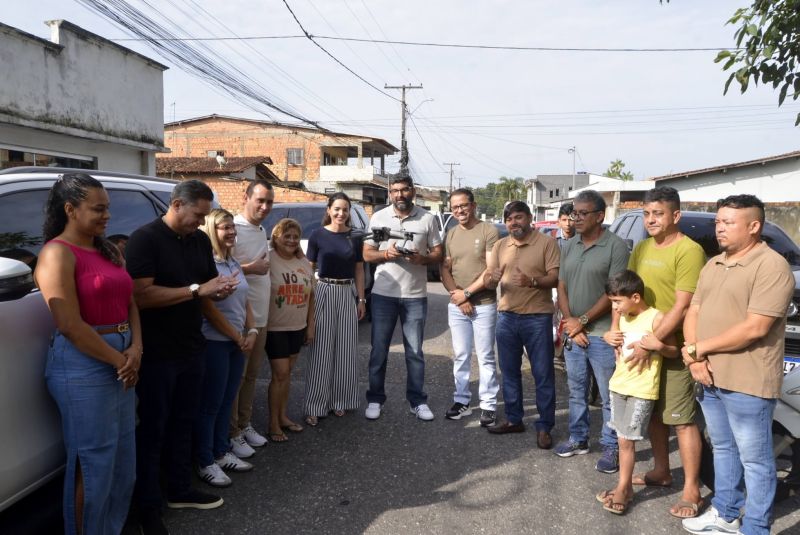 Voo inaugural para estudo de Regularização Fundiária no conjunto Jardim Paraíso