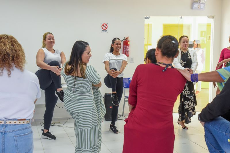 Casa da Mulher Brasileira com roda de conversa Janeiro Branco