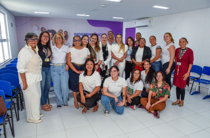 Casa da Mulher Brasileira com roda de conversa Janeiro Branco