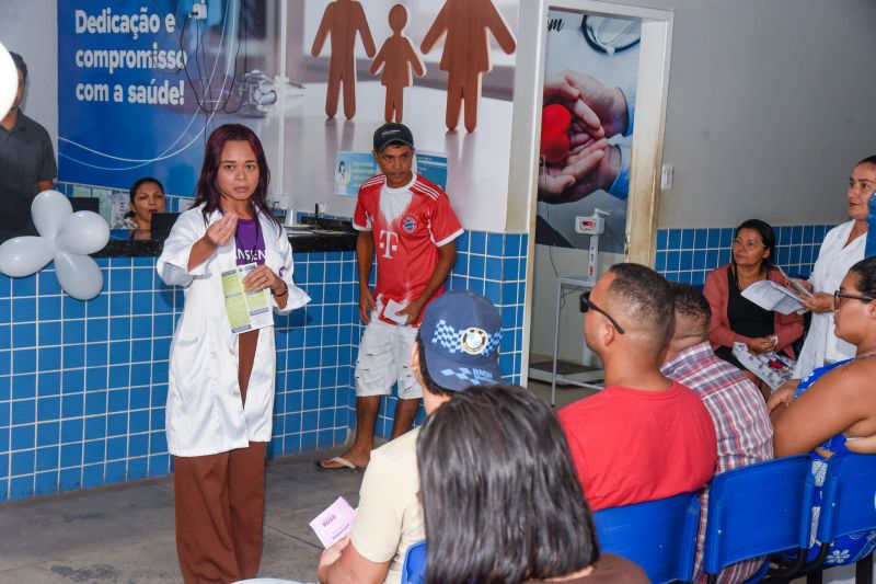 Ação Janeiro Roxo na UBS Patrícia Sarmento