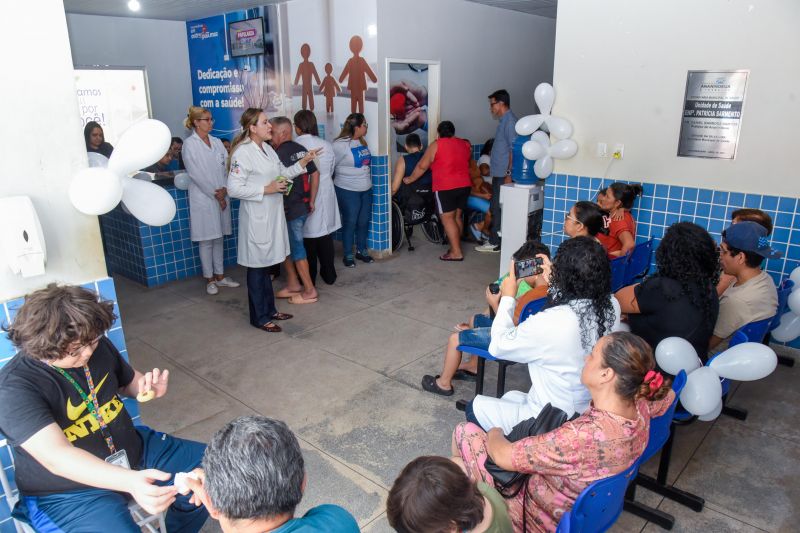 Ação Janeiro Roxo na UBS Patrícia Sarmento