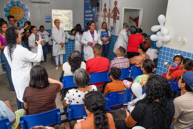 Ação Janeiro Roxo na UBS Patrícia Sarmento