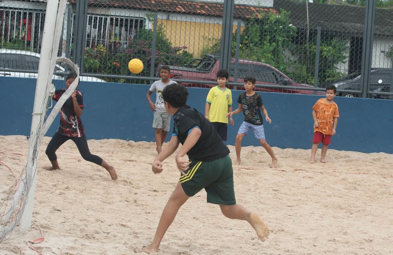 Caravana do Esporte no Parque das Águas
