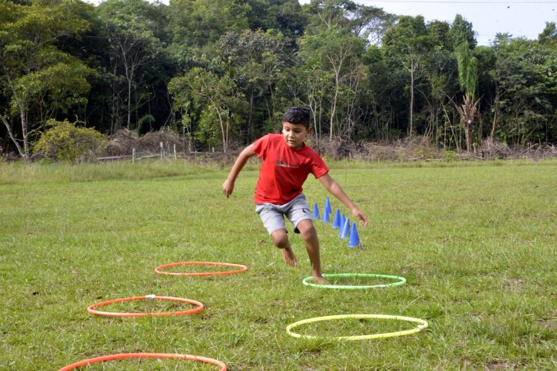 Aula Inaugural Com Esporte No Quilombo Do Abacatal