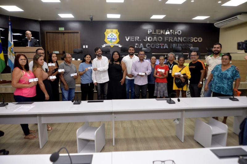 Entrega de CAF+ na câmara municipal de Ananindeua