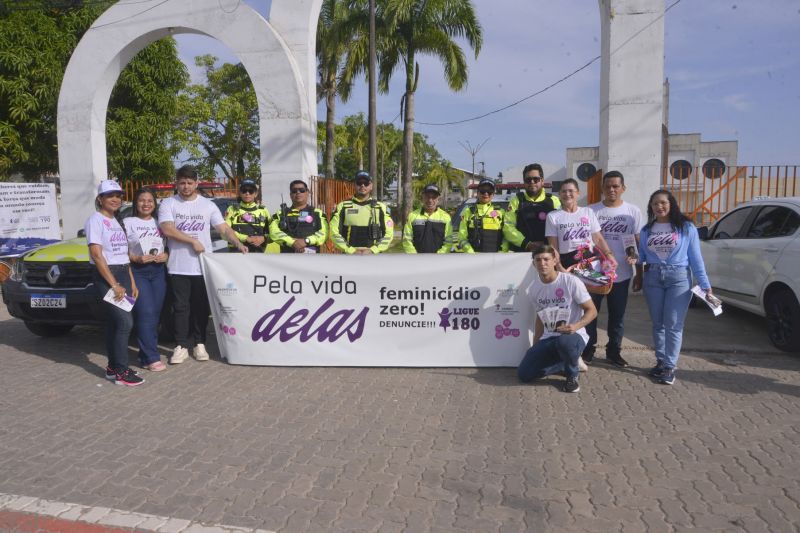 Blitz Educativa Não é Não no Mercado Central