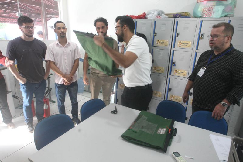 Prova residência médica na escola Abelardo Conduru